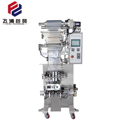 全自动酱料包装机称重计量定量液体包装打包机三边封口封膜塑封机图5