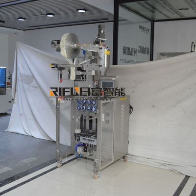 全自动液体包装机 醋包装机 药水包装机 消毒凝胶包装机 移动拉膜图3