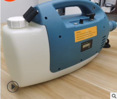 新款静电超低容量喷雾器手提背负5L室内消毒防疫弥雾机外贸雾化机