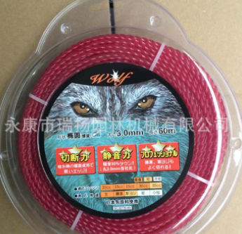 高品质螺旋打草绳 尼龙绳麻花形打草绳 3.0打草绳 尼龙打草绳图5