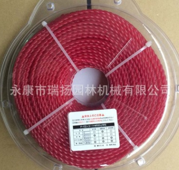 高品质螺旋打草绳 尼龙绳麻花形打草绳 3.0打草绳 尼龙打草绳图3