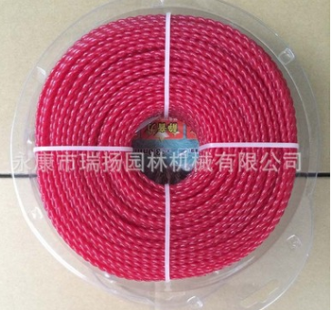 高品质螺旋打草绳 尼龙绳麻花形打草绳 3.0打草绳 尼龙打草绳图2