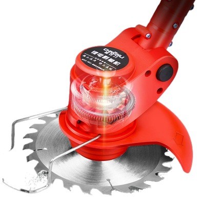 超农力电动割草机家用小型除草机锂电池充电打草多功能草坪机图4