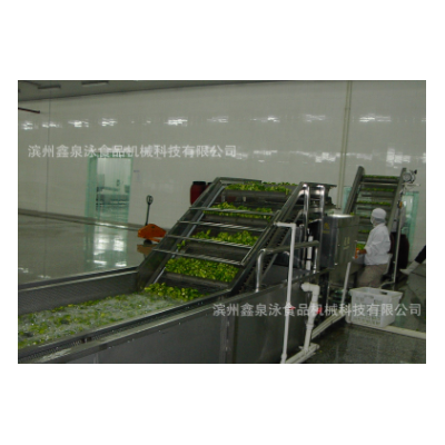 不锈钢汽泡清洗机 蔬菜清洗机 机械手清洗机 中央厨房洗菜机
