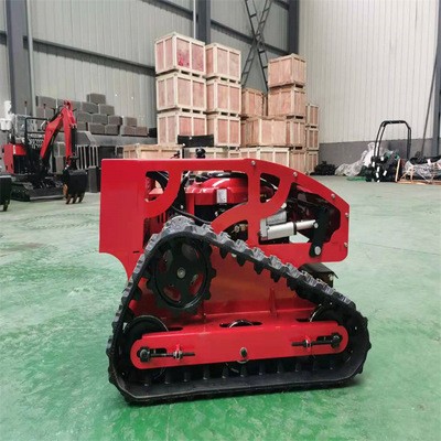 可配送到厂履带式遥控割草机 操作简单四驱果园式割草机图3