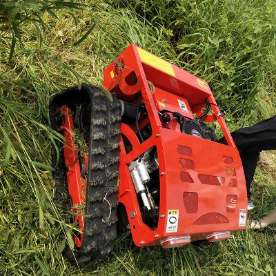 可配送到厂履带式遥控割草机 操作简单四驱果园式割草机图5