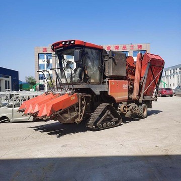 玉米联合收割机底盘现货供应 现货供应防陷泥地橡胶履带底盘图3