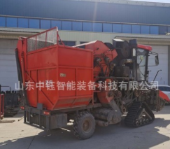 玉米收割机改装底盘 现货供应英虎雷沃三行四行收割机底盘图3