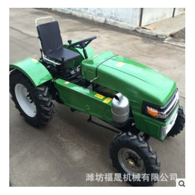 小型四轮拖拉机 两驱后驱动大棚王拖拉机 3进1倒高低速农用拖拉机