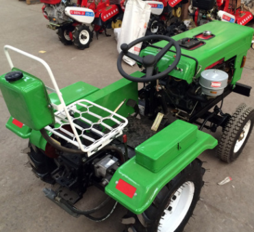 小型四轮拖拉机 两驱后驱动大棚王拖拉机 3进1倒高低速农用拖拉机图2