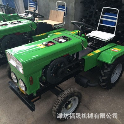 农用四轮拖拉机 18马力小型后驱动田园管理机 双驱四轮拖拉机头图3