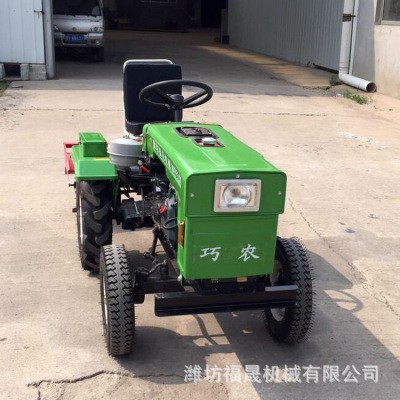 农用四轮拖拉机 18马力小型后驱动田园管理机 双驱四轮拖拉机头图5