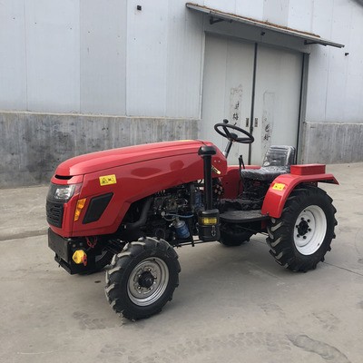 40马力四轮拖拉机 两驱多功能田园管理机 农田土壤耕整大型拖拉机