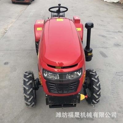 40马力四轮拖拉机 两驱多功能田园管理机 农田土壤耕整大型拖拉机图4