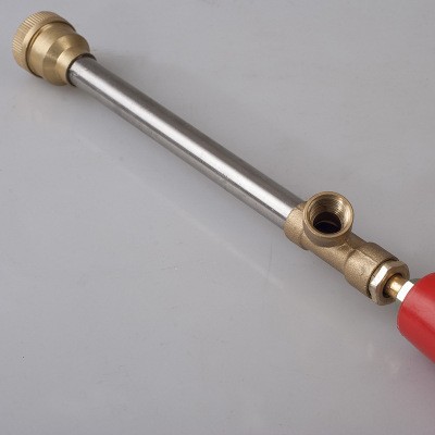 小额批发农用全铜高压打药喷枪喷杆雾化喷雾器可调节果树喷雾水枪图2