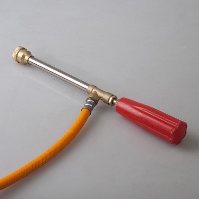 小额批发农用全铜高压打药喷枪喷杆雾化喷雾器可调节果树喷雾水枪图3