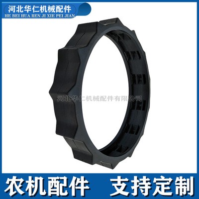 【月销500】移栽机夹苗盘甜菜打叶机收获机甩带橡胶件 橡胶镇压轮图2