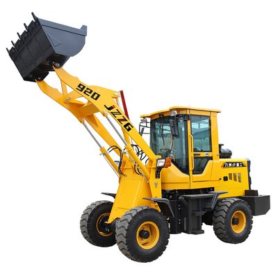 小型装载机全新20铲车四驱四缸液压农用抓草机抓木机工程推土机图5