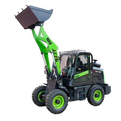小型装载机地下室矮脚虎铲车养殖场牧场专用四驱矮棚装载机图5