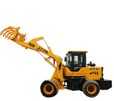 抓木机四驱小型装载机农用牧场抓草机液压20型30型全新多功能铲车图5