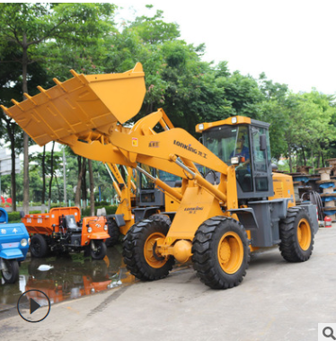 佛山厂家龙工装载铲车中型四驱装载机轮胎式中型挖掘机一件代发