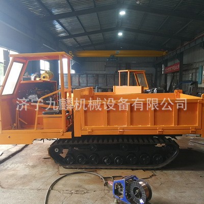 厂家专业生产履带运输车 自走式多功能履带运输车 8吨高速自卸车图4