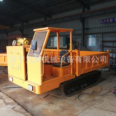 厂家专业生产履带运输车 自走式多功能履带运输车 8吨高速自卸车图3