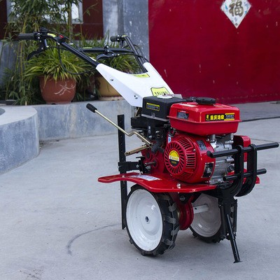 厂家供应微耕机 耕地两驱农用除草起垄 自走式旋耕开沟犁地图3