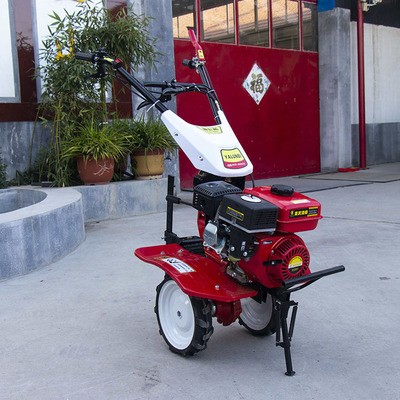 厂家供应微耕机 耕地两驱农用除草起垄 自走式旋耕开沟犁地图2