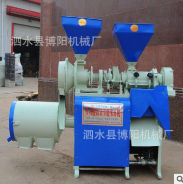 家用苞米碴子制糁机 高速磨面制糁打碴机 苞米稻谷脱皮磨面机图2