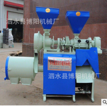 小麦玉米高粱磕皮碾米机 家用玉米脱皮打碴机 多功能玉米制糁机图3