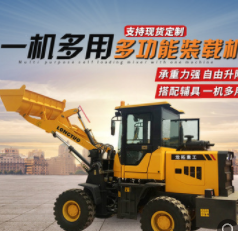 龙拓直供加高臂型铲车建筑工地农用全新型轮式小型柴油装载机包邮图2