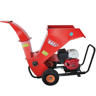 TY-120 移动式果园树枝粉碎机园林枝条碎枝机柴油碎木机园林设备图5