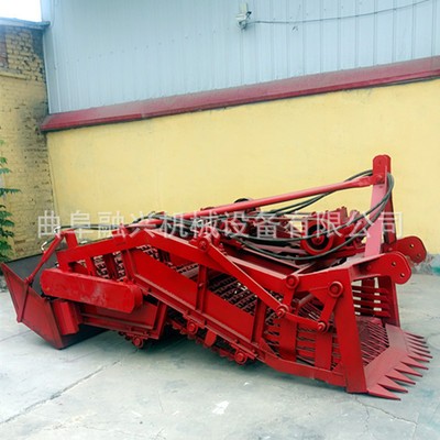 党参黄芪中药材收获机 不伤根茎药材收获机 振动式细参药材收获机图2