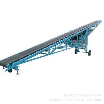 升降输送机 移动式散包两用皮带输送机 斜坡式皮带传送输送机图4