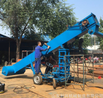 玉米装车起粮机 28马力散粮收集扒谷机 多功能稻谷装车扒粮机图2