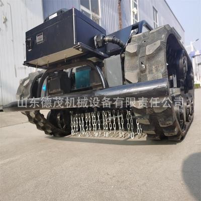 黑色农用割草机除草机履带式剪草机果园打草机全自动园林切草机图2