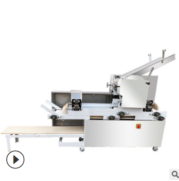 大型商用压面机多功能混沌皮饺子皮鲜面条机叠皮面条一体机图4