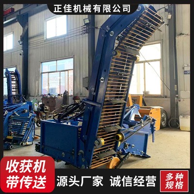 多功能大蒜出蒜机拖拉机带大蒜收获机前置式花生大豆收获机图3