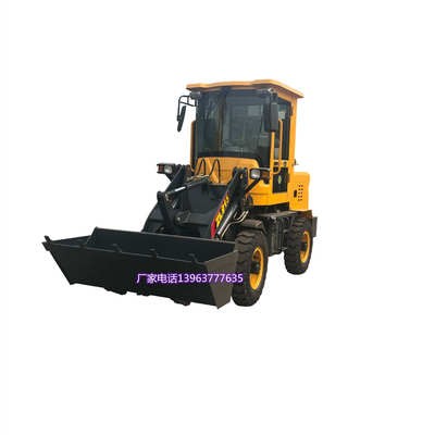 农用抓木抓草机小型柴油动力的铲车一机两用的轮式装载车图4