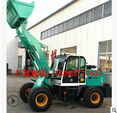 农用抓木抓草机举高2米的中小型铲车可以包邮发货的小铲车图3
