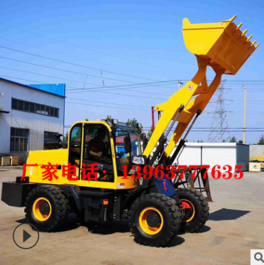 农用抓木抓草机举高2米的中小型铲车可以包邮发货的小铲车图4