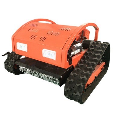 堤坝斜上坡割草机 遥控履带式自动割草机 荒地草坪除草机园林图5