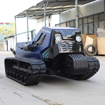 微型遥控履带旋耕机18马力 果园割草耕田机小型多功能起垄机图4