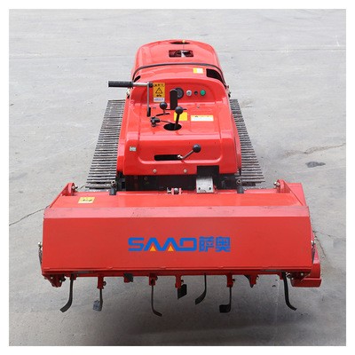 微耕耕地机 农用履带式多功能开沟机 除草翻地施肥回填果园管理机