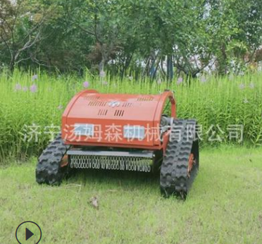 小型杂草荒地剪草机 果园杂草粉碎遥控割草机 绿地修剪割草机图4