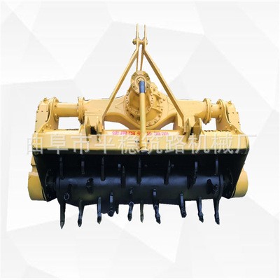 高效灰土拌料机 大宽幅稳定土拌和机平稳 路面施工路拌机视频图3