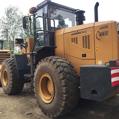 找供应二手龙工50装载机 大型9成新5吨LG855B/D铲车出售价格图3