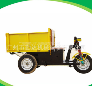广州市勤达机械工地三轮运输车养殖场农用自卸小型电动三轮翻斗车图2