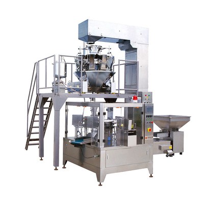 花椒拉链袋包装机 麻椒自动称重灌装机 八角颗粒给袋包装机图4